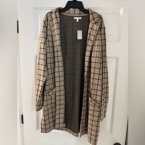 Maurice’s cardigan brown and black size L